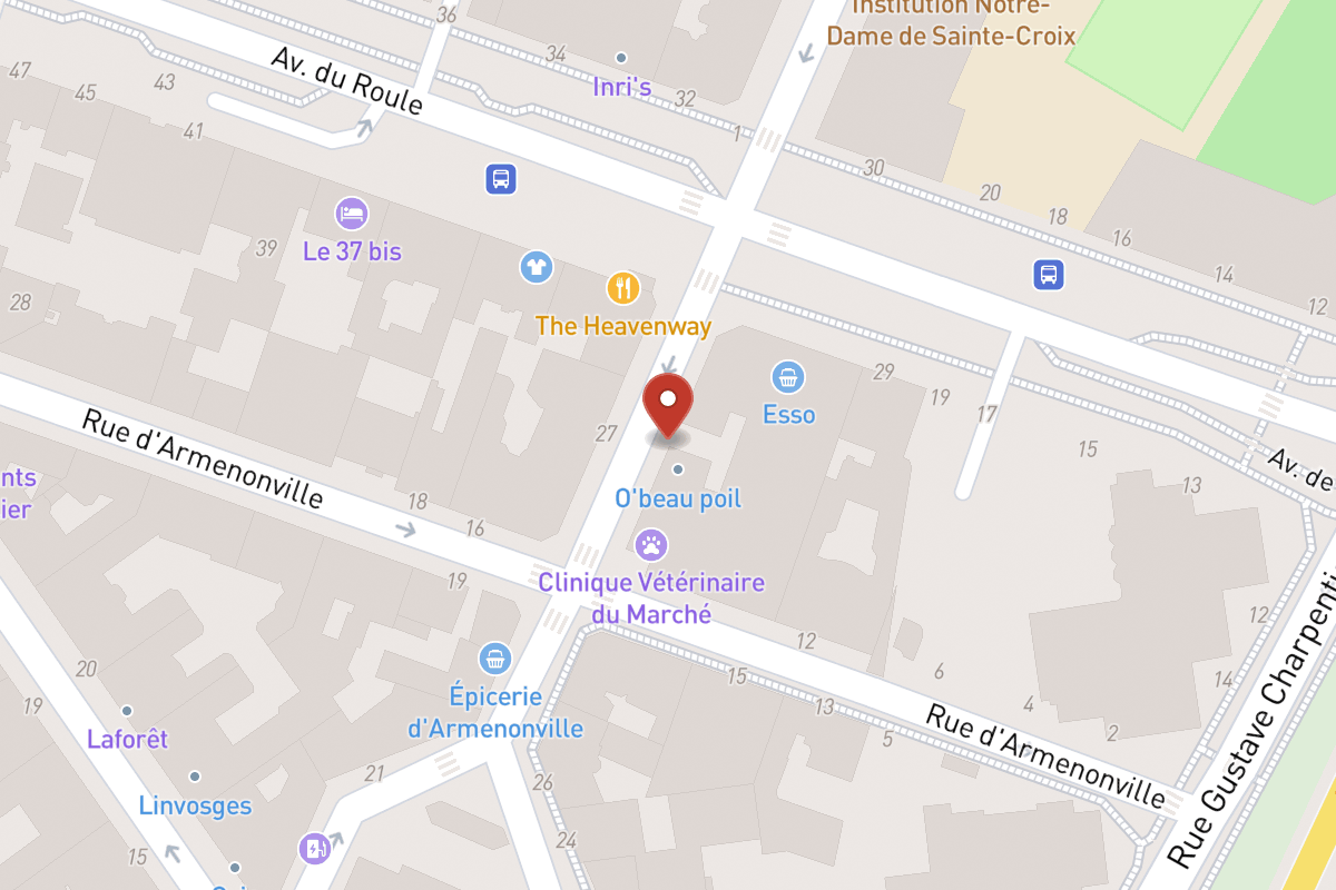Plan de situation — 30 Rue Montrosier
