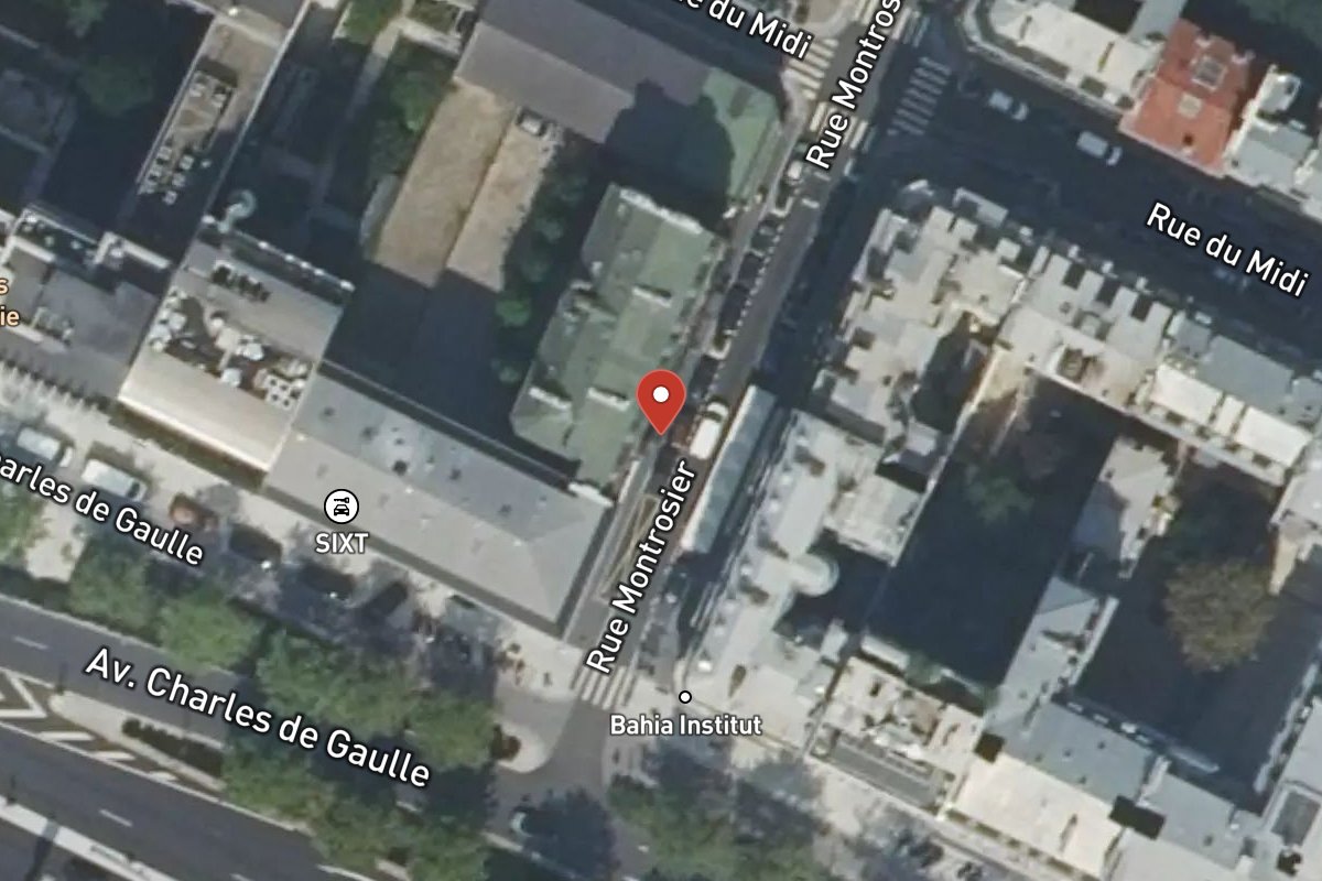 Vue satellite — 7 Rue Montrosier