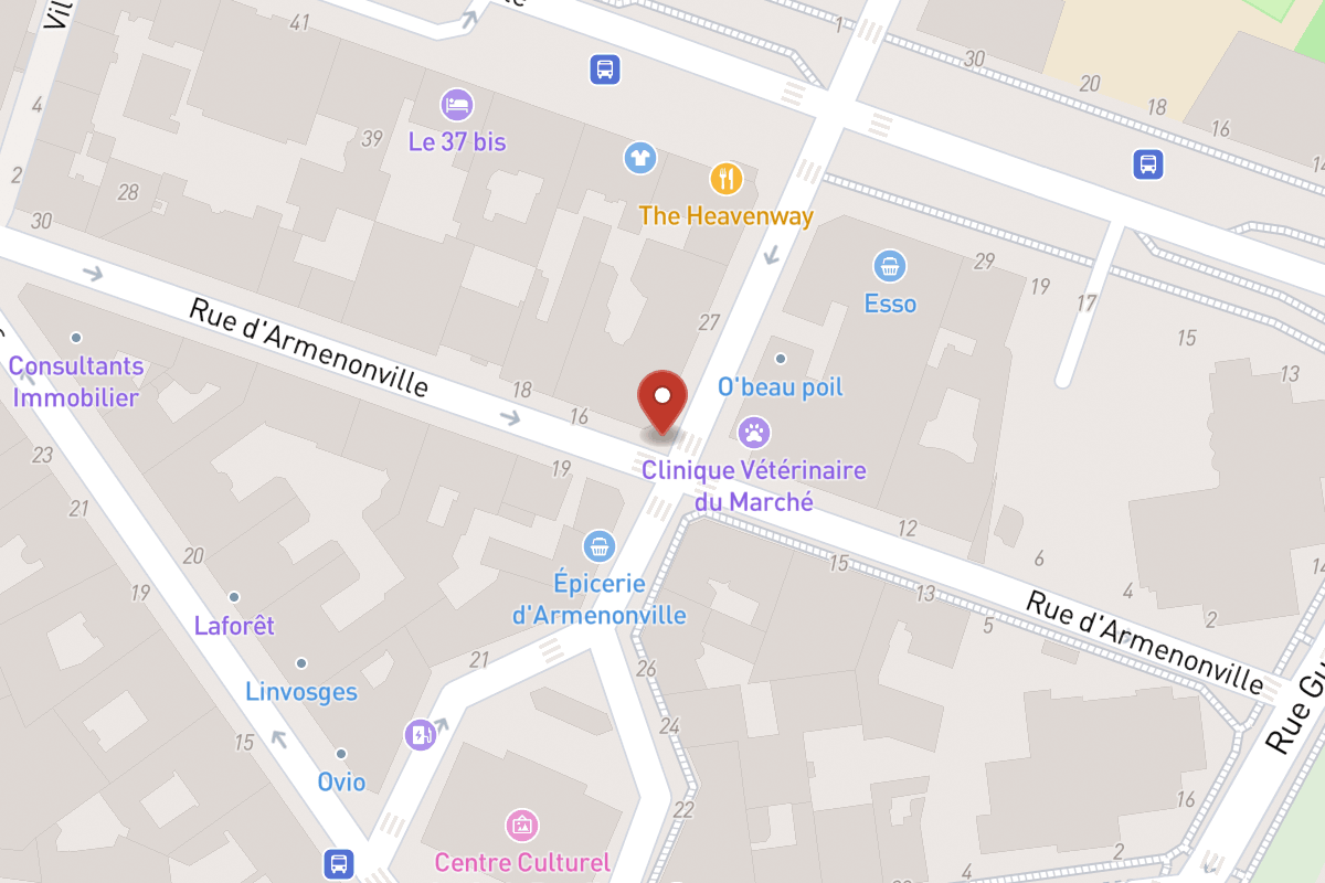 Plan de situation — 8 Rue Montrosier