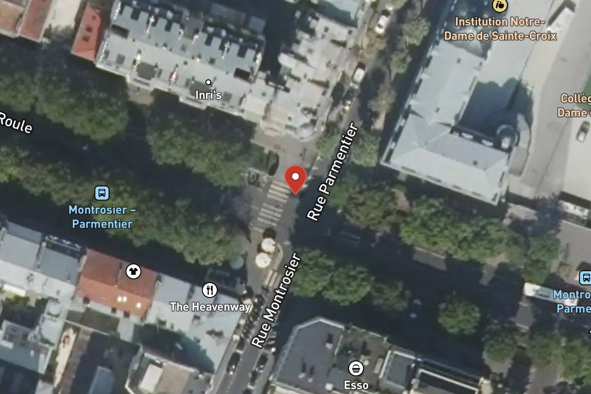 Vue satellite — 1BIS Rue Parmentier