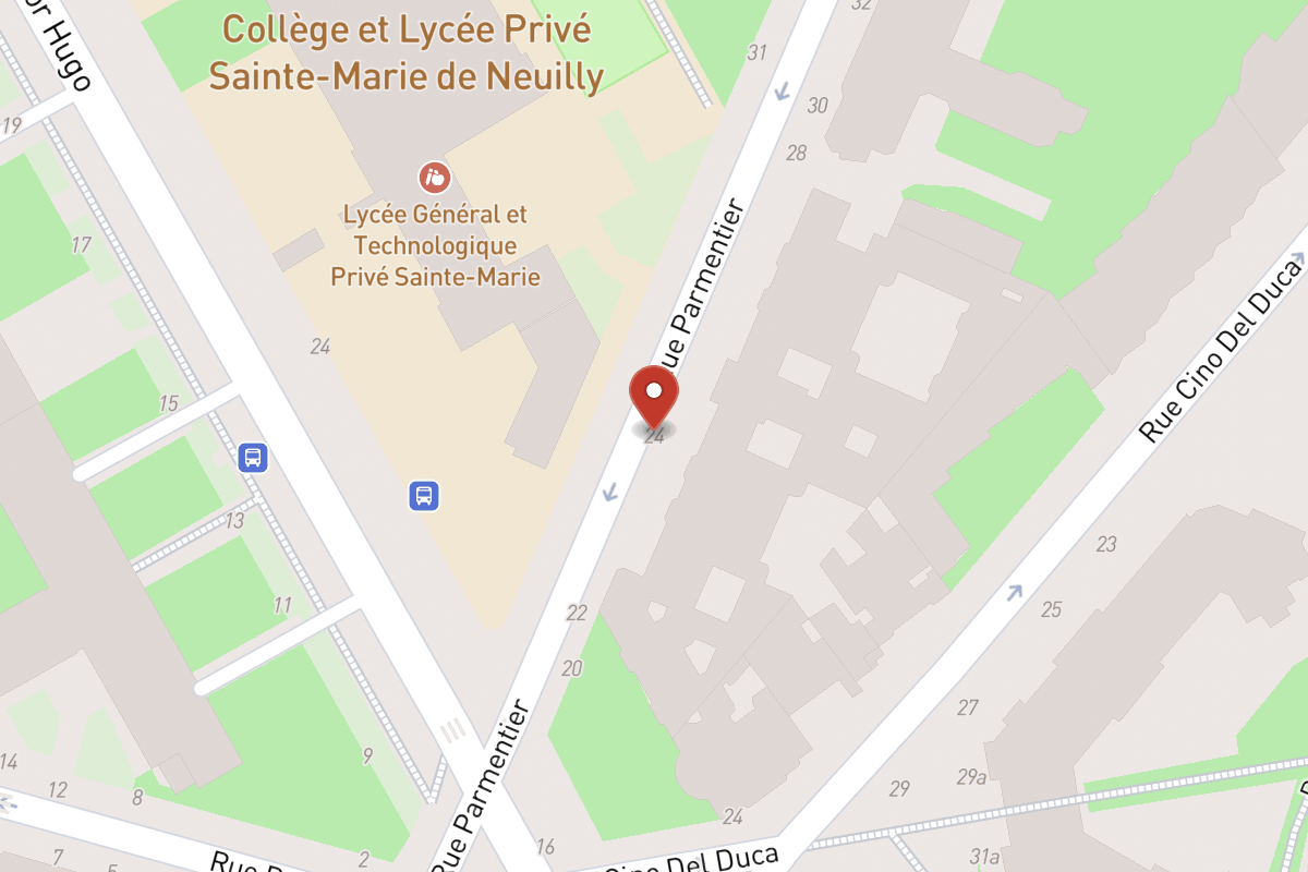 Plan de situation — 24 Rue Parmentier