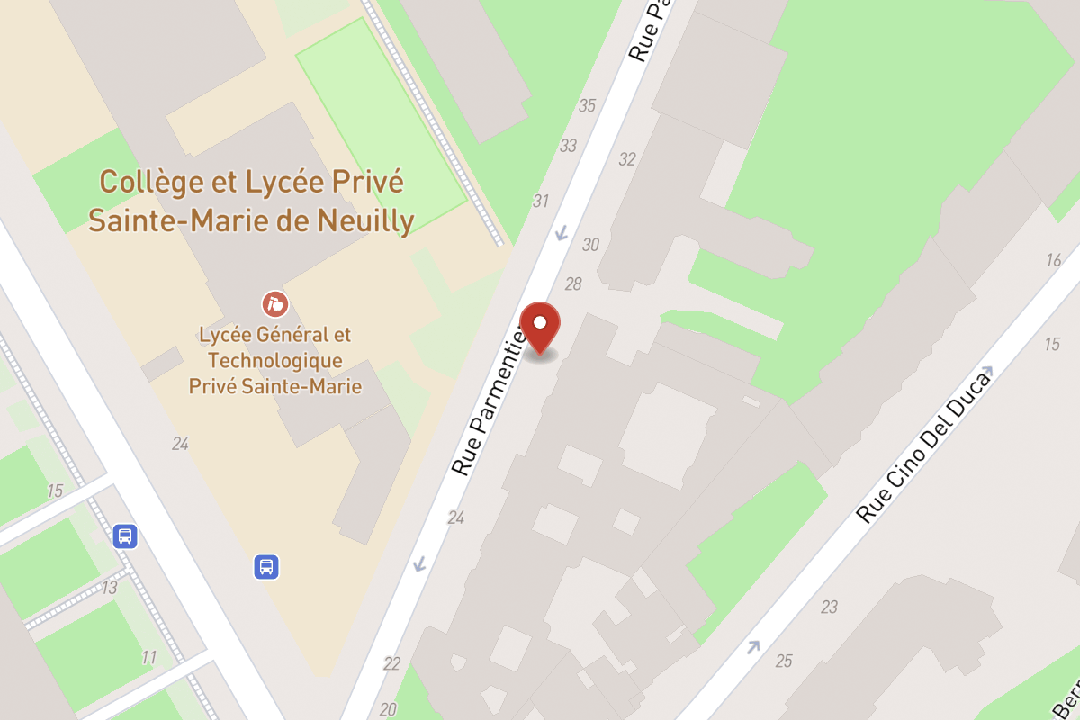 Plan de situation — 26 Rue Parmentier