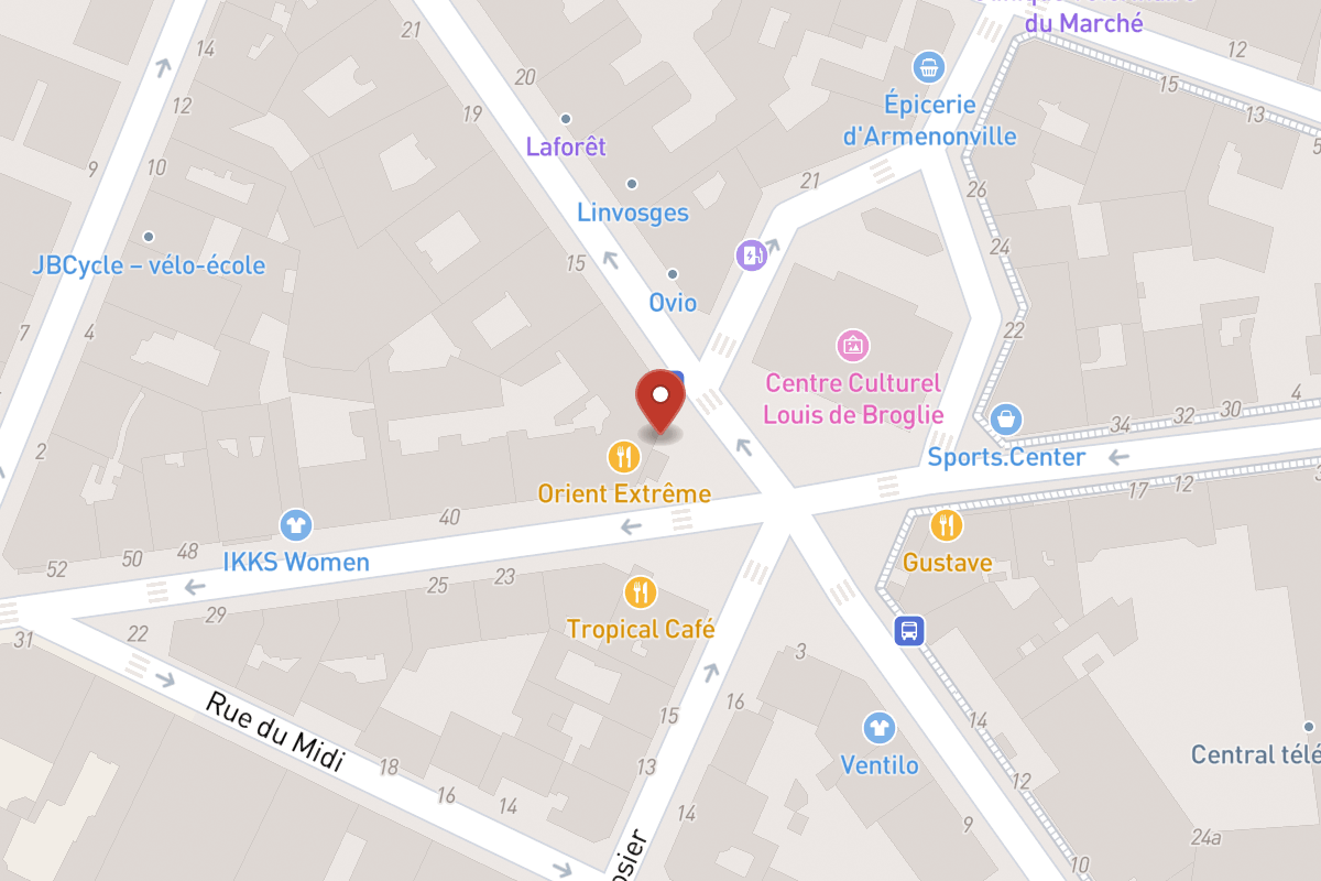 Plan de situation — 2 Rue Parmentier