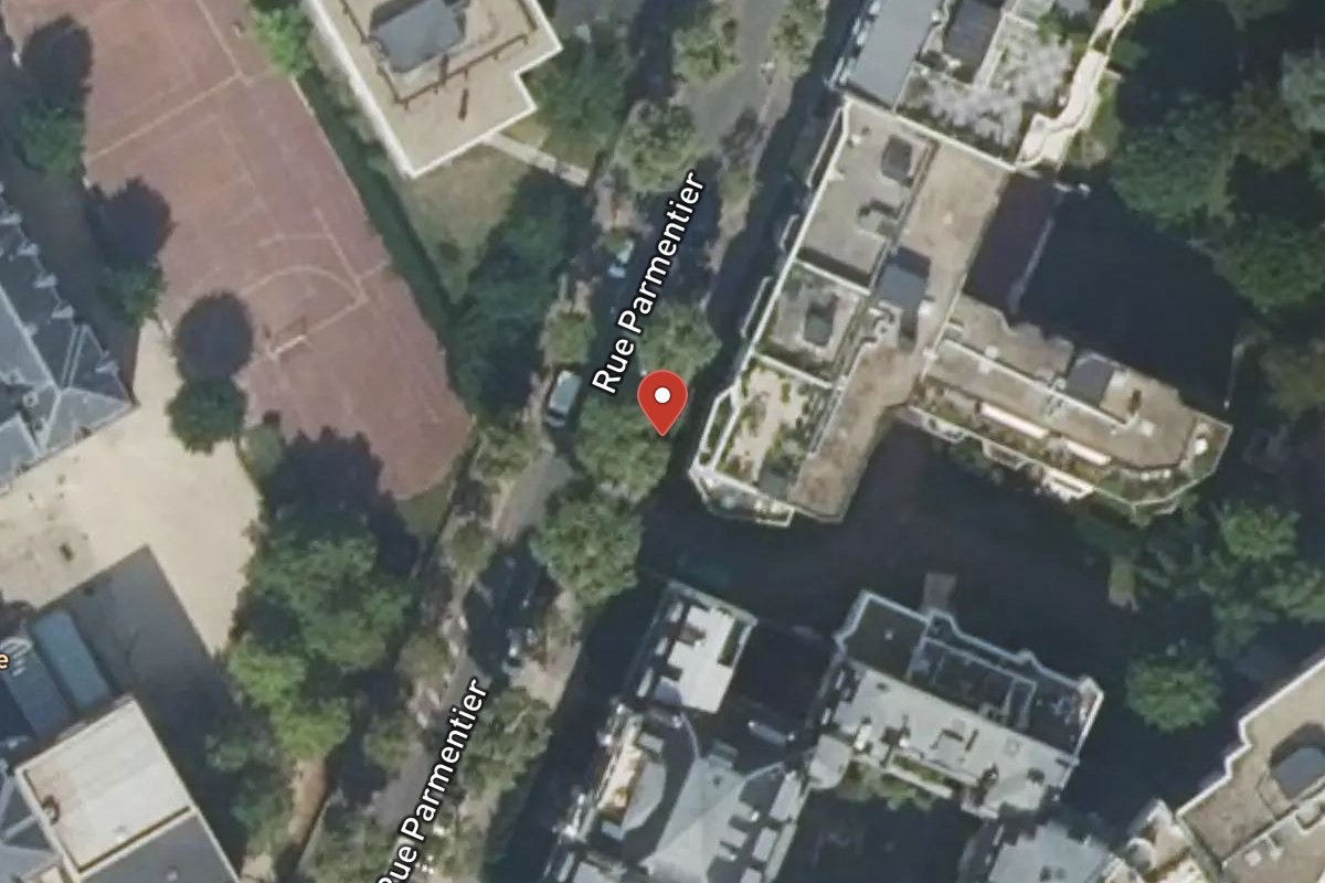 Vue satellite — 30BIS Rue Parmentier