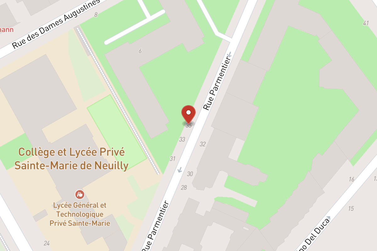 Plan de situation — 35 Rue Parmentier