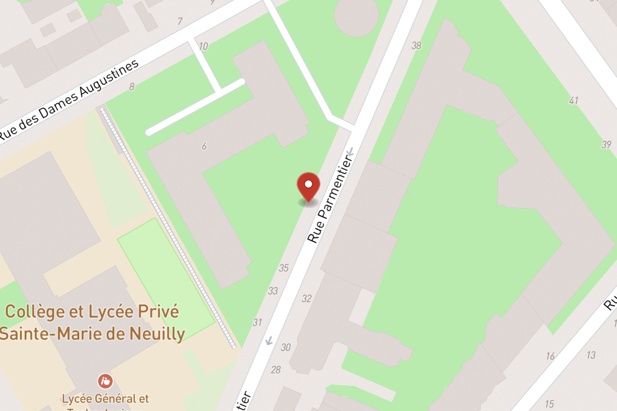 Plan de situation — 39 Rue Parmentier