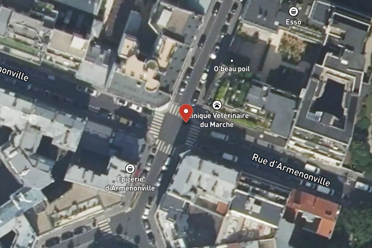 Vue satellite — 3 Rue Parmentier