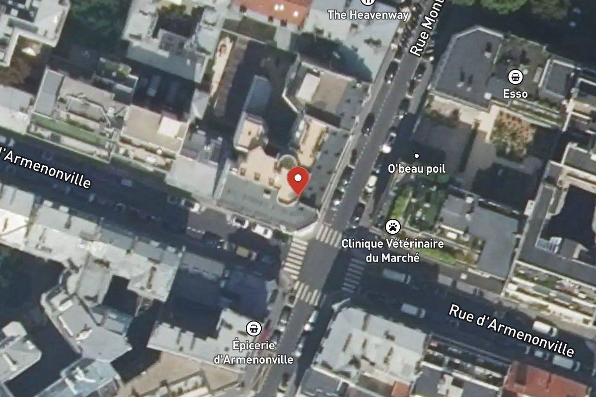 Vue satellite — 5 Rue Parmentier