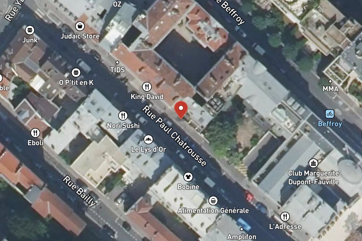 Vue satellite — 12 Rue Paul Chatrousse
