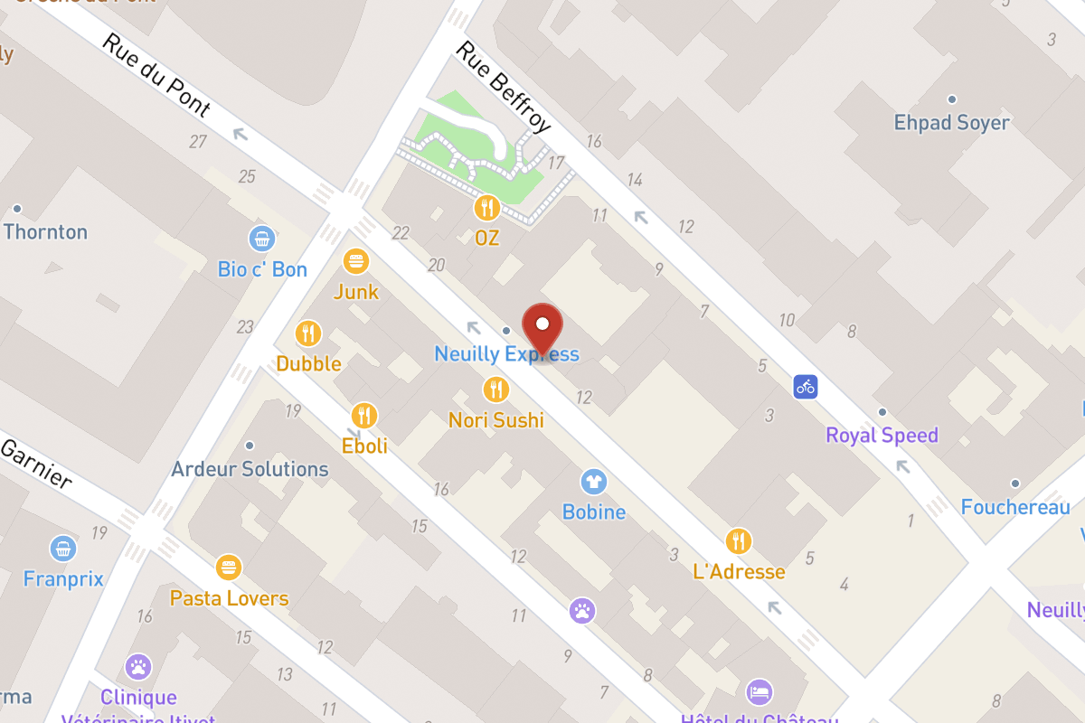 Plan de situation — 14 Rue Paul Chatrousse