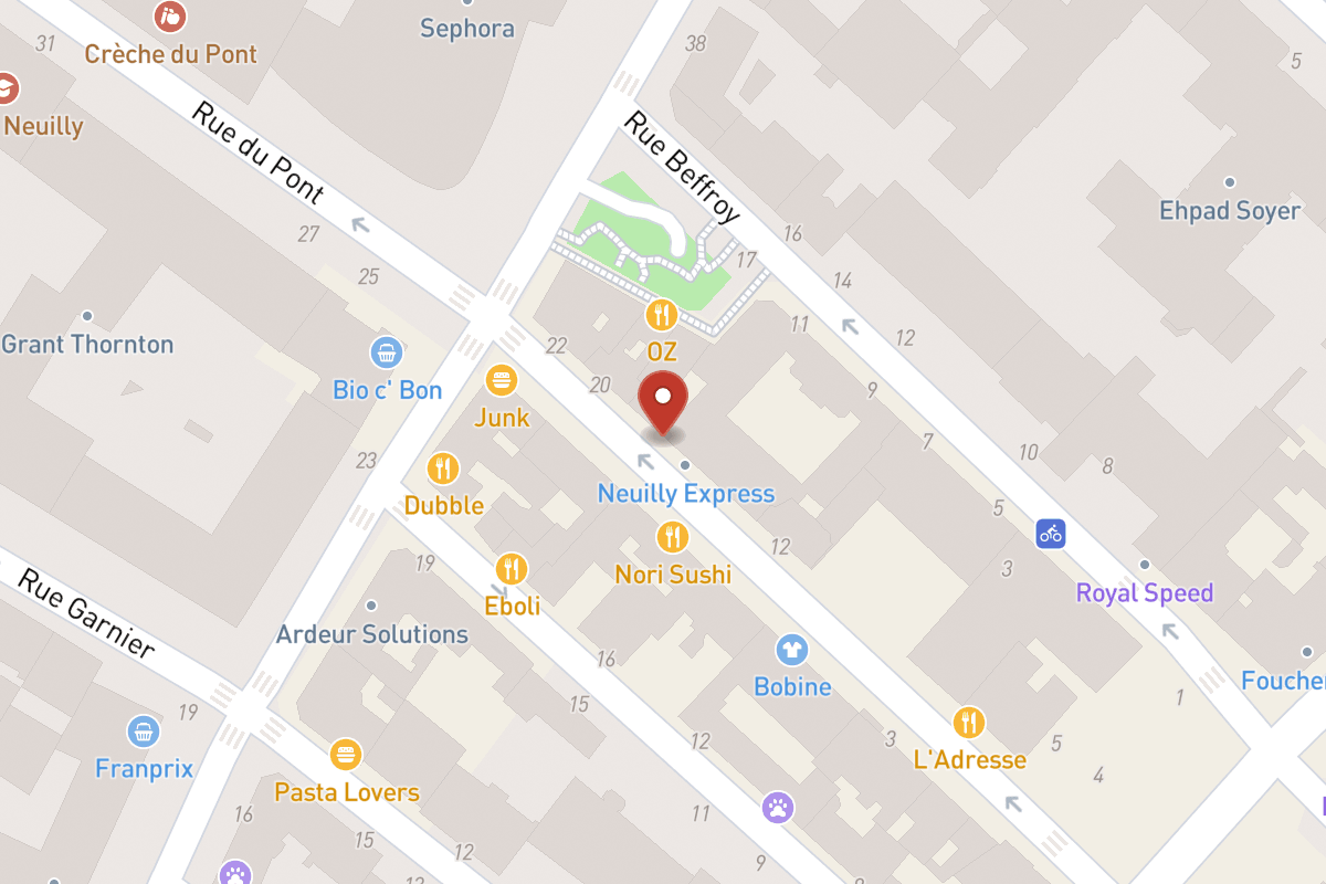 Plan de situation — 16 Rue Paul Chatrousse