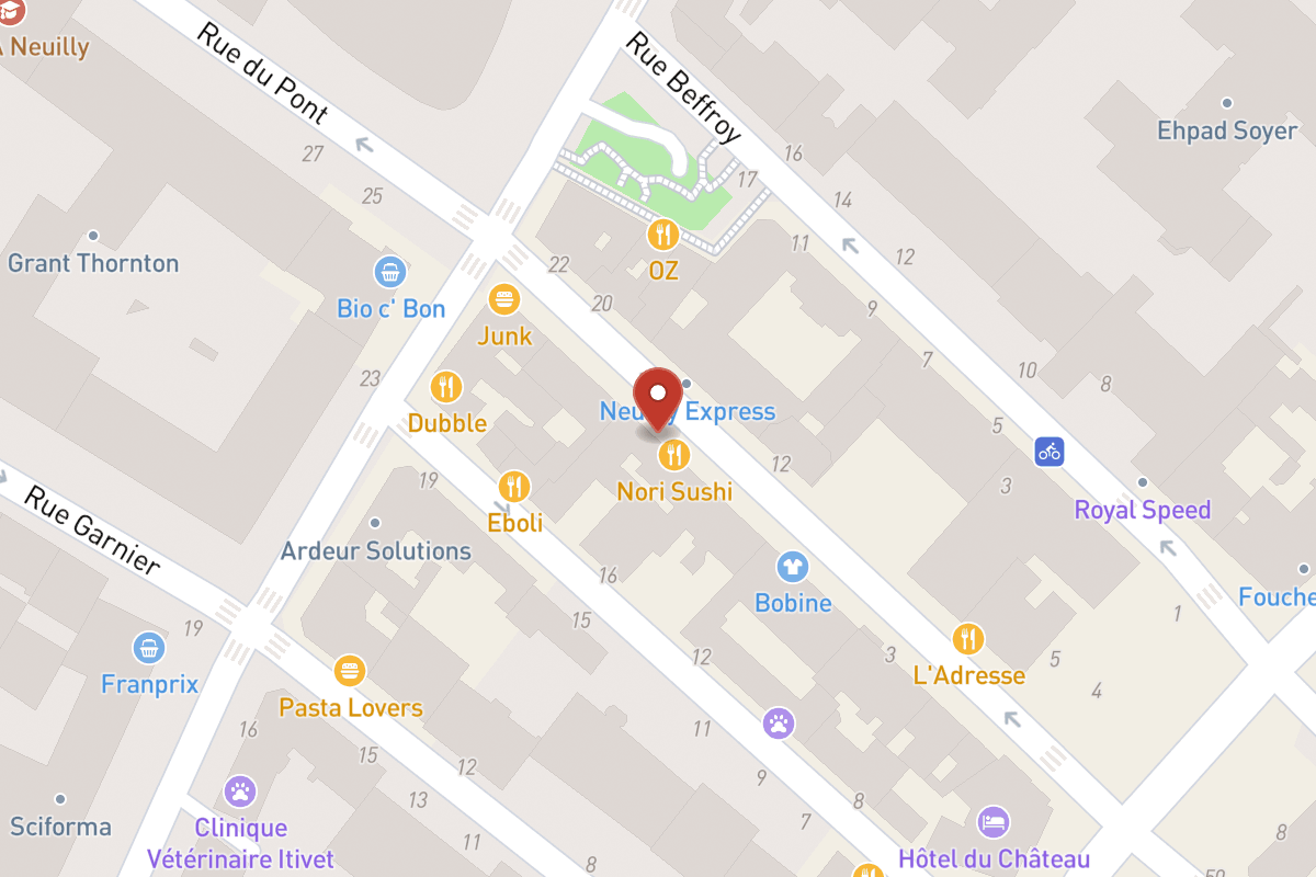 Plan de situation — 17 Rue Paul Chatrousse
