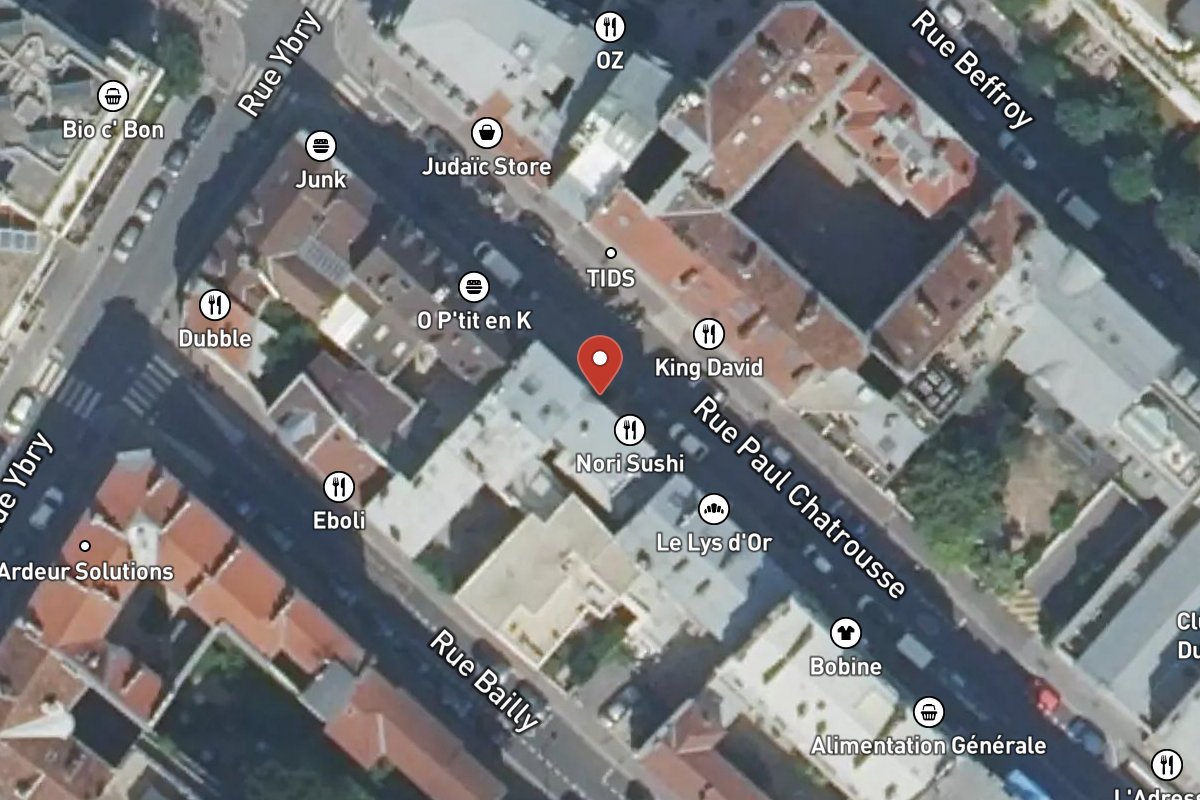 Vue satellite — 17 Rue Paul Chatrousse