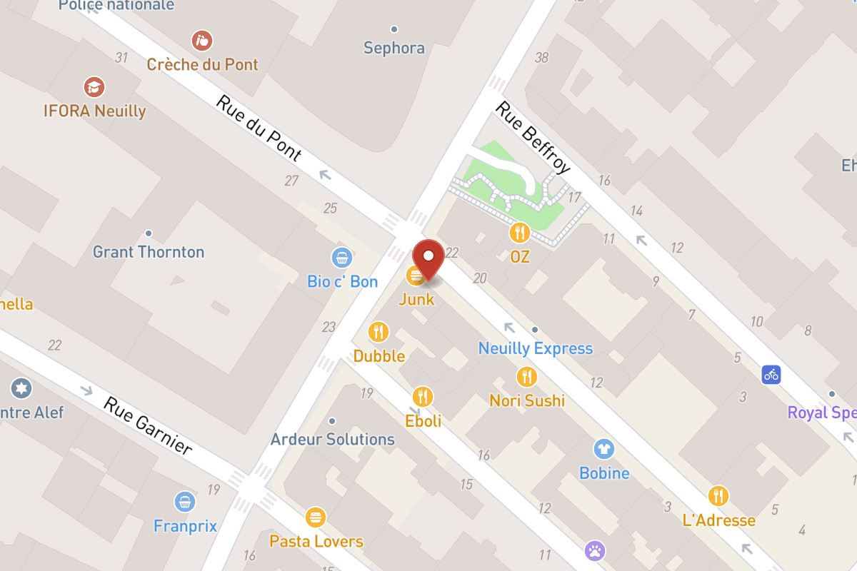 Plan de situation — 21 Rue Paul Chatrousse
