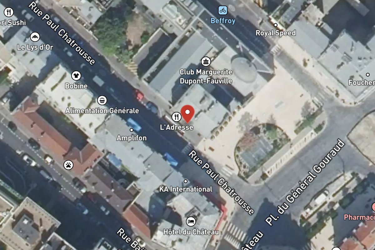 Vue satellite — 4 Rue Paul Chatrousse