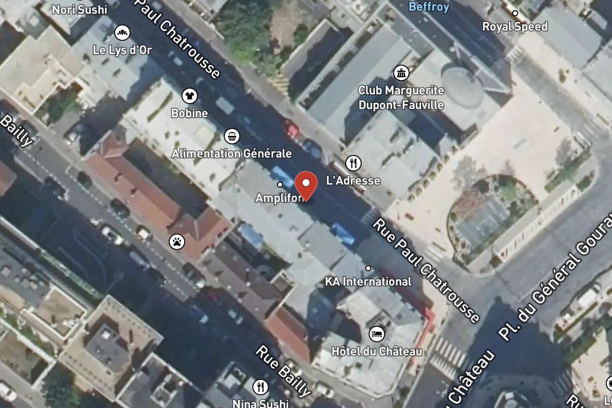 Vue satellite — 7 Rue Paul Chatrousse