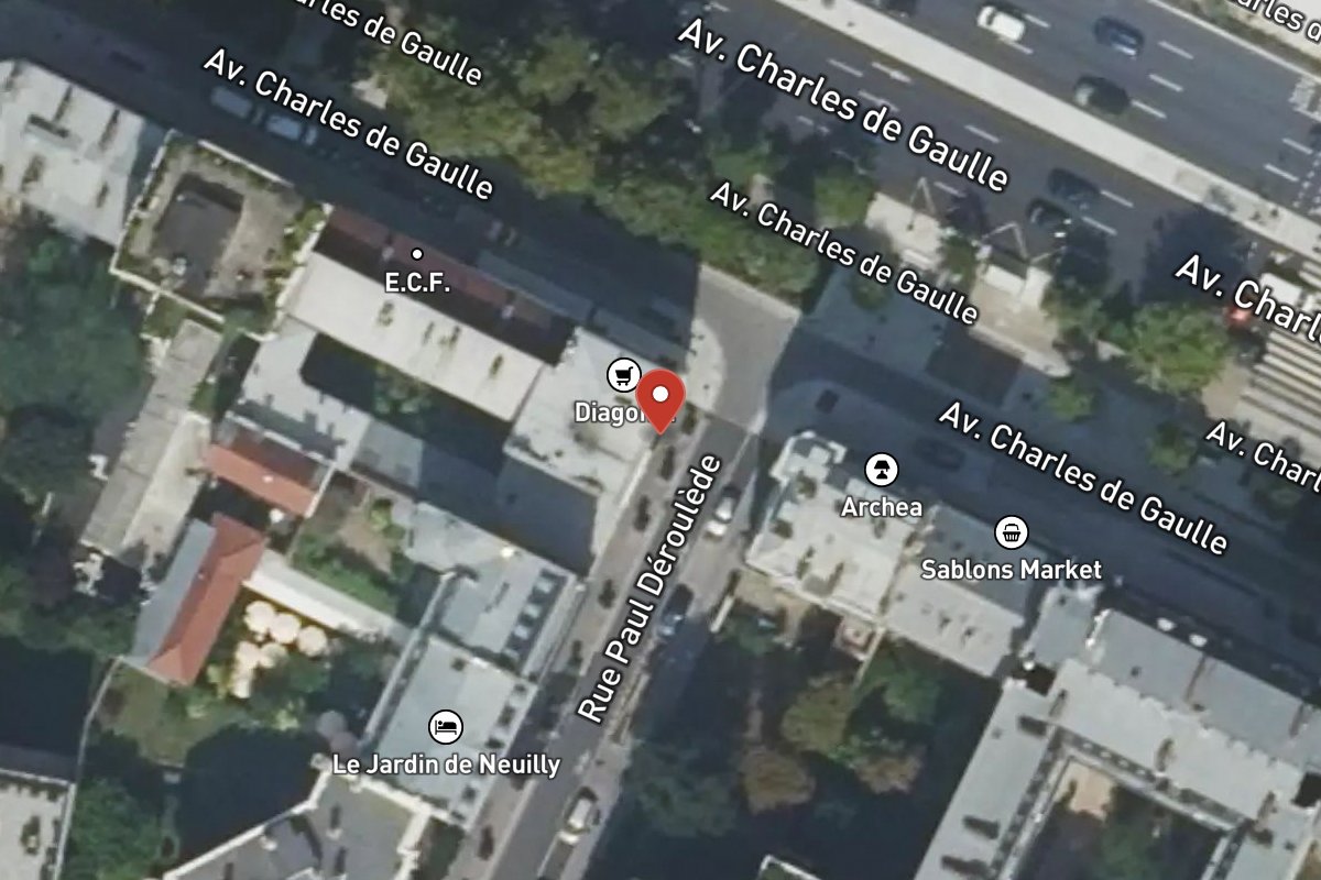 Vue satellite — 11 Rue Paul Derouléde
