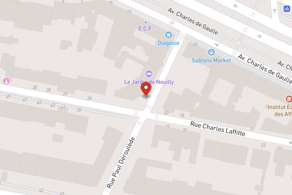 Plan de situation — 3 Rue Paul Derouléde