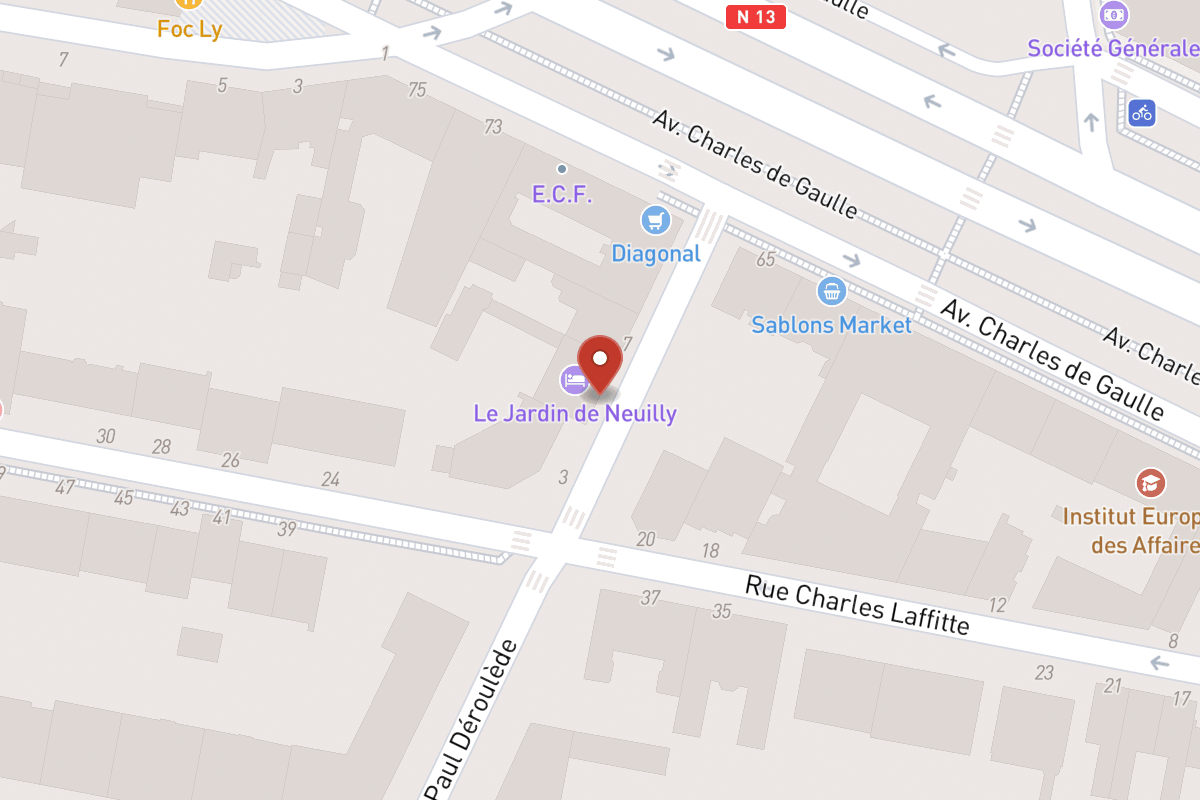 Plan de situation — 5 Rue Paul Derouléde