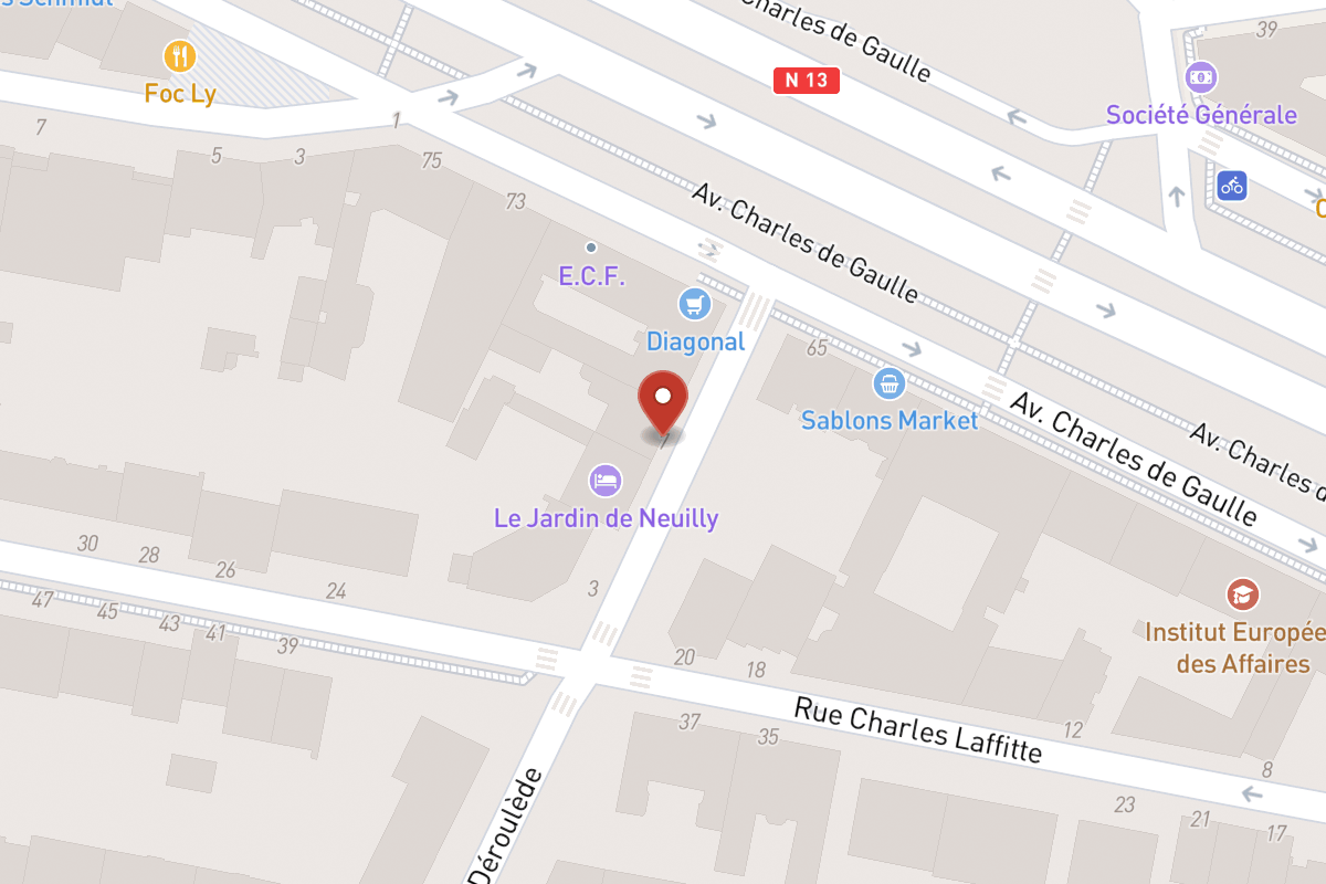 Plan de situation — 7 Rue Paul Derouléde