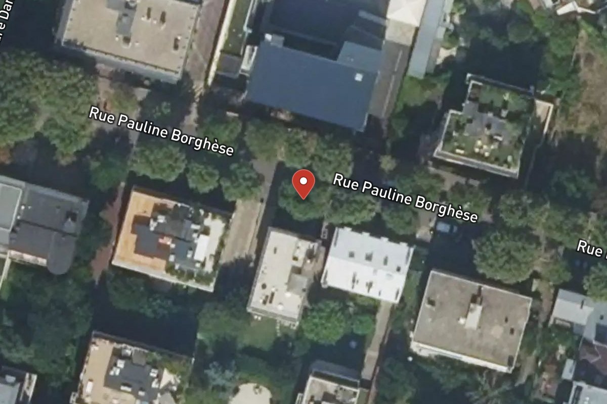 Vue satellite — 11BIS Rue Pauline Borghese