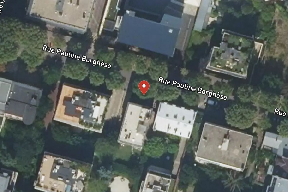 Vue satellite — 11 Rue Pauline Borghese