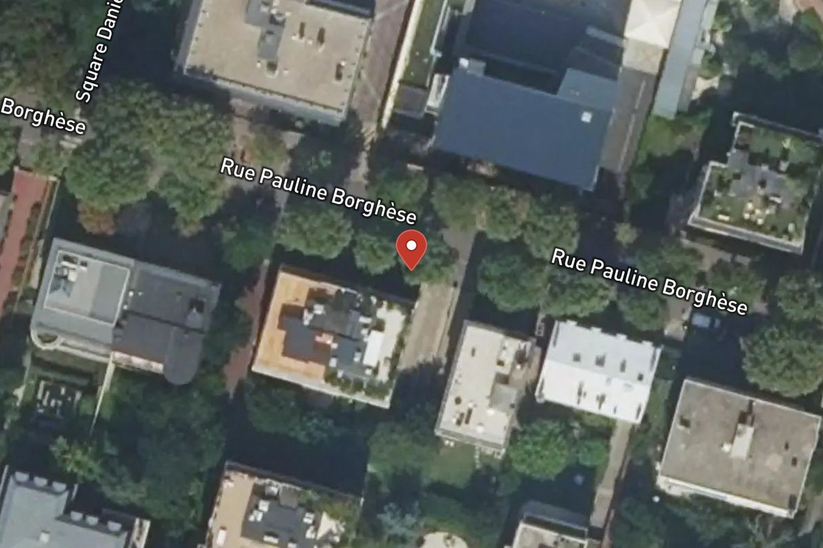 Vue satellite — 13 Rue Pauline Borghese