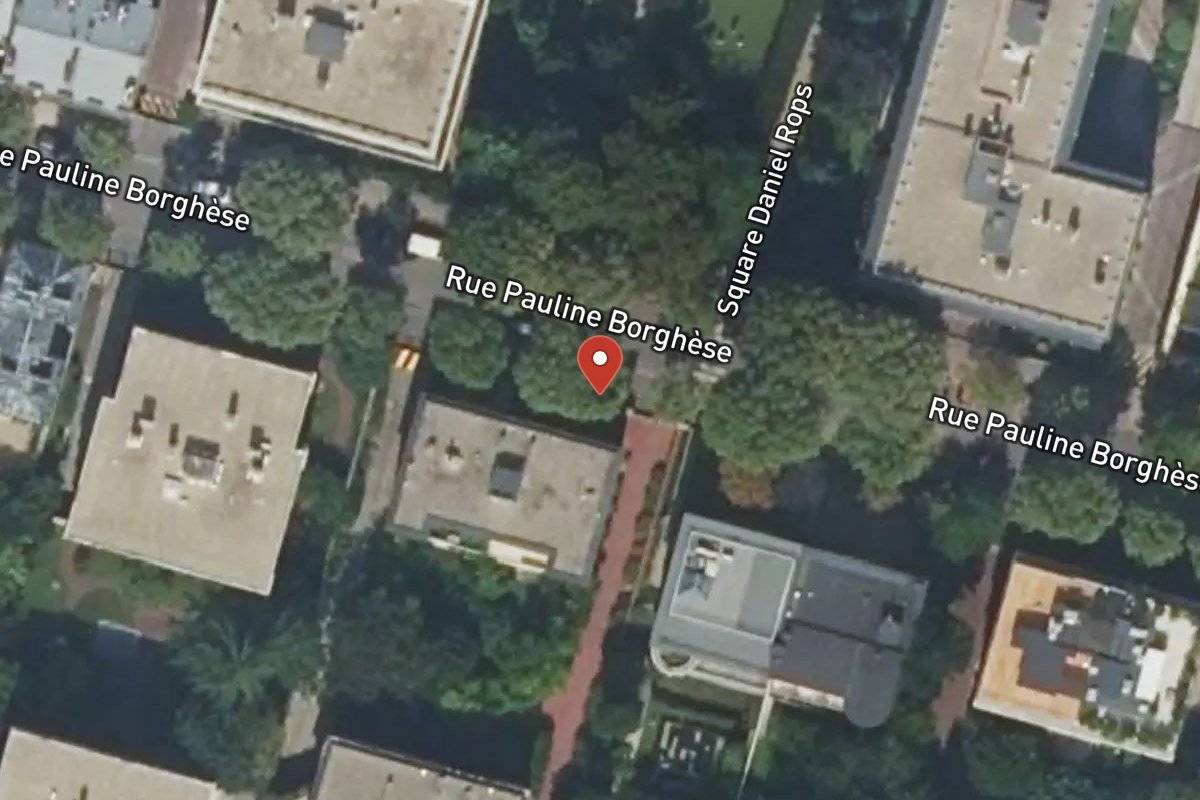 Vue satellite — 21 Rue Pauline Borghese