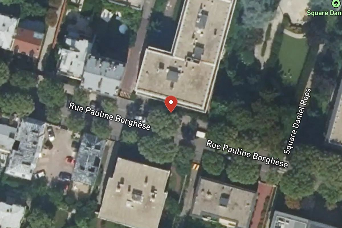 Vue satellite — 26 Rue Pauline Borghese