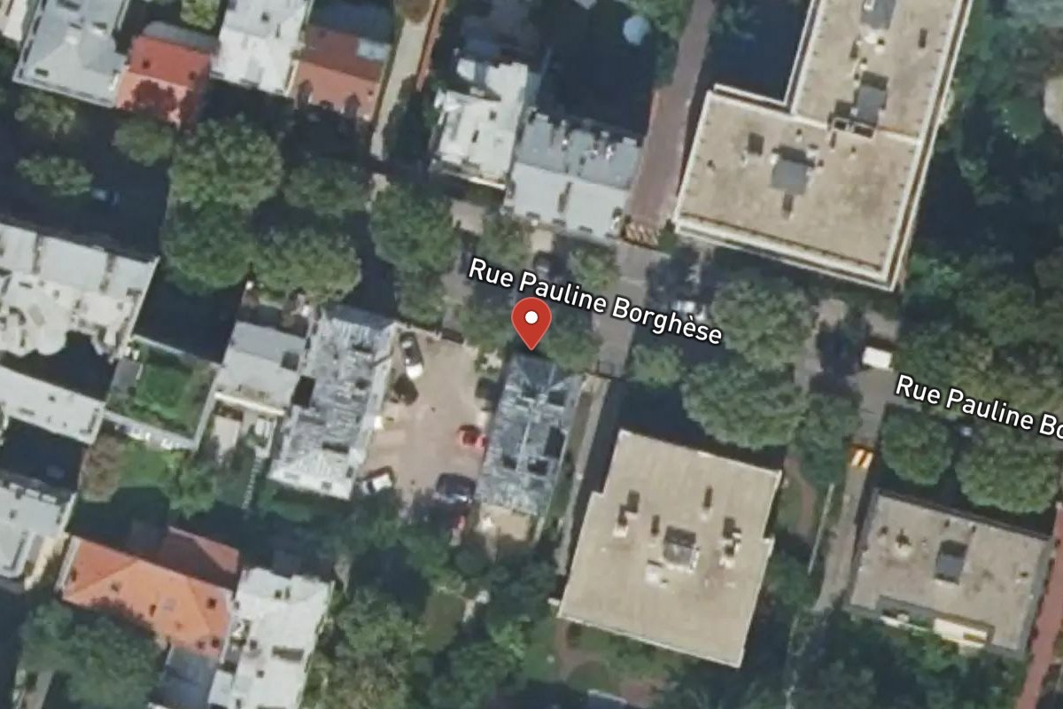 Vue satellite — 29 Rue Pauline Borghese