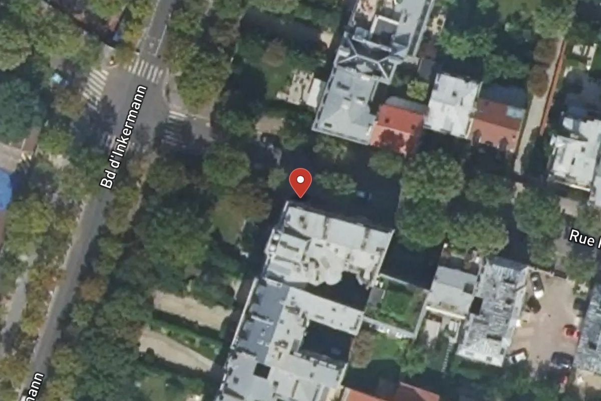 Vue satellite — 37 Rue Pauline Borghese