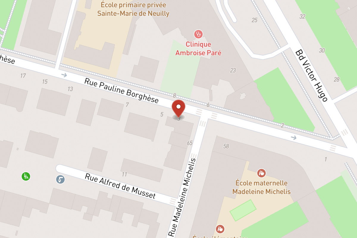 Plan de situation — 3BIS Rue Pauline Borghese