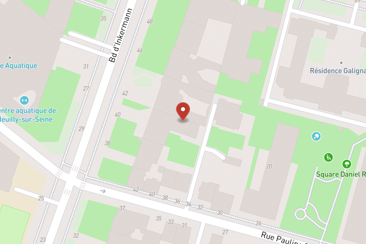 Plan de situation — 5 Rue Pauline Borghese