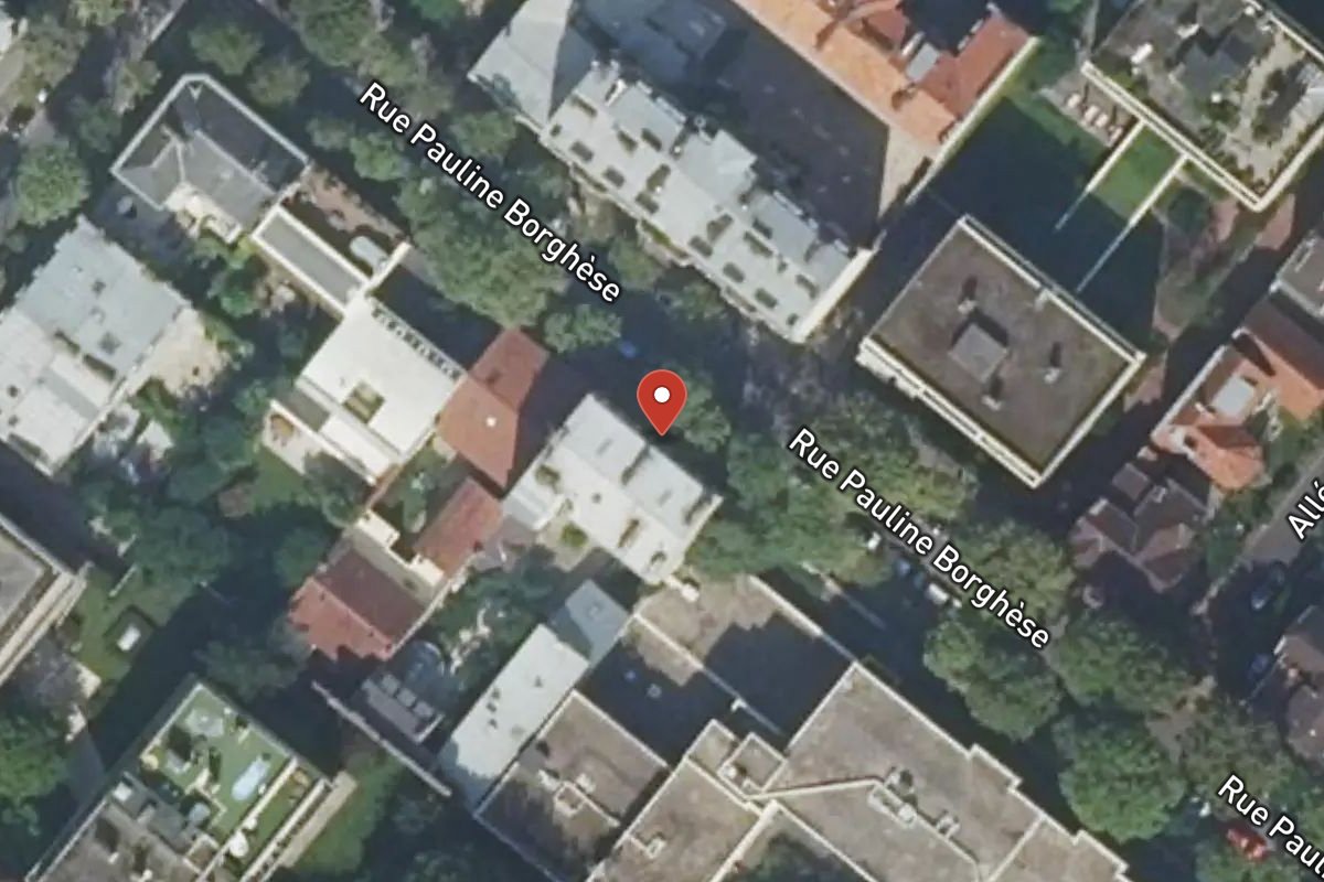 Vue satellite — 65 Rue Pauline Borghese