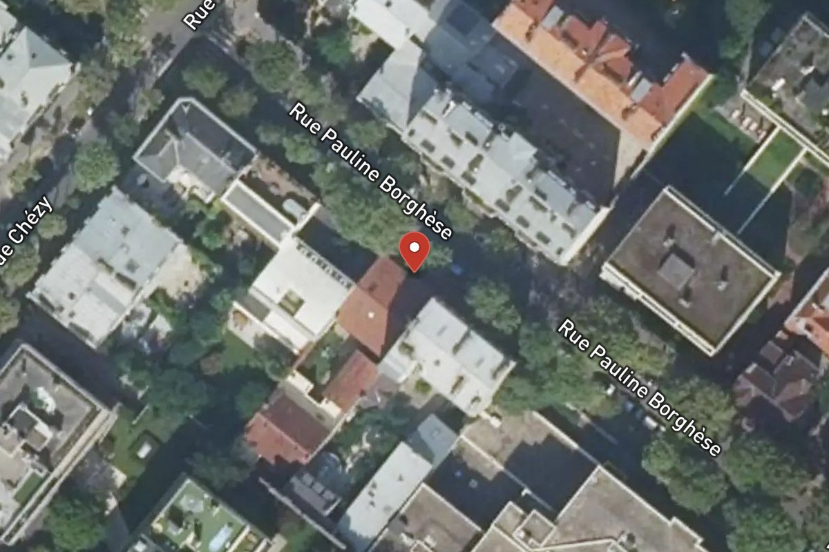 Vue satellite — 67 Rue Pauline Borghese