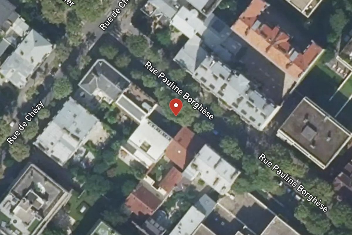 Vue satellite — 69 Rue Pauline Borghese