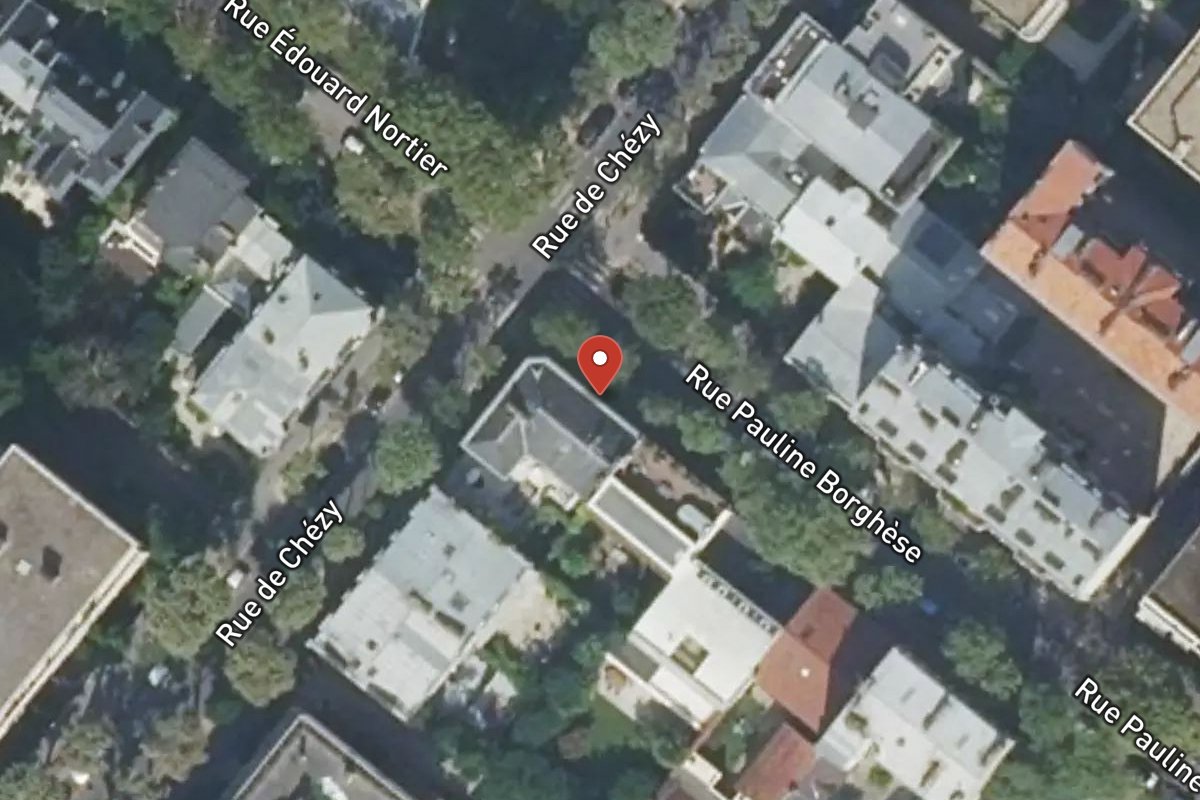 Vue satellite — 71 Rue Pauline Borghese