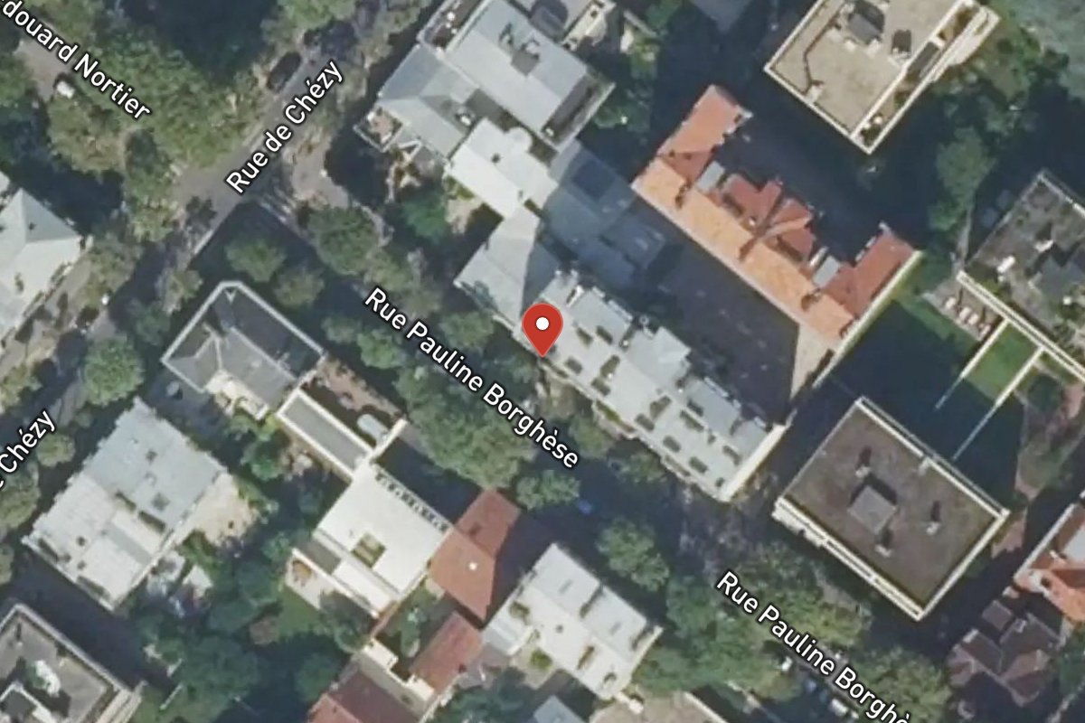Vue satellite — 74 Rue Pauline Borghese