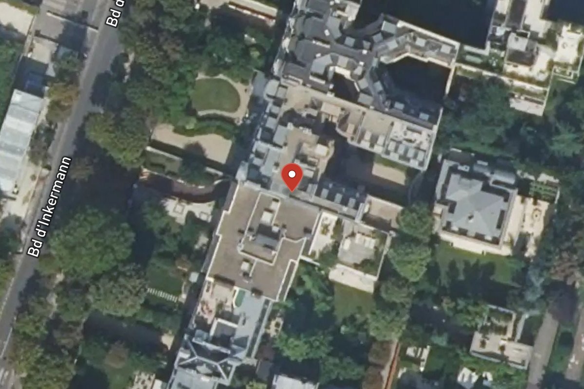 Vue satellite — 7 Rue Pauline Borghese