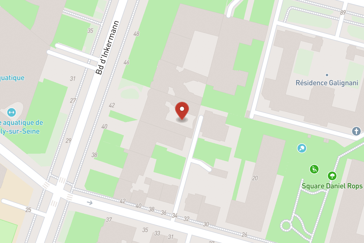 Plan de situation — 8 Rue Pauline Borghese