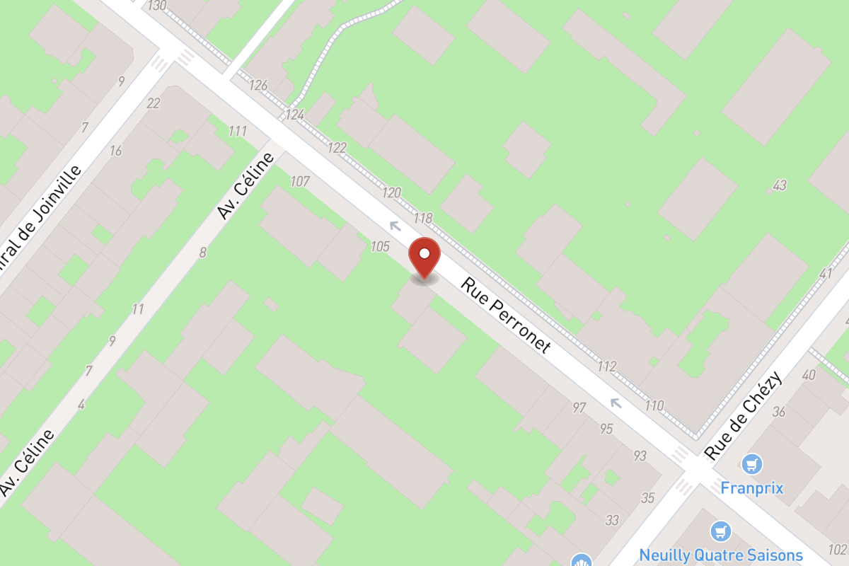 Plan de situation — 103BIS Rue Perronet