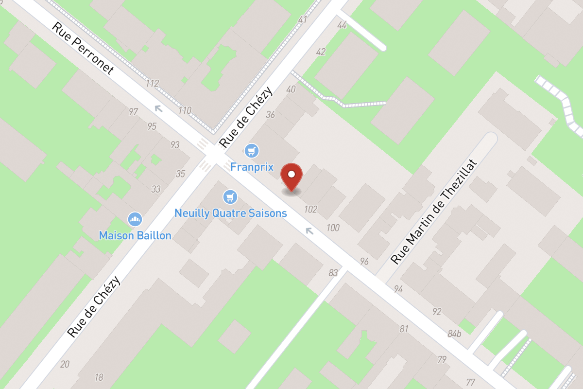 Plan de situation — 104BIS Rue Perronet