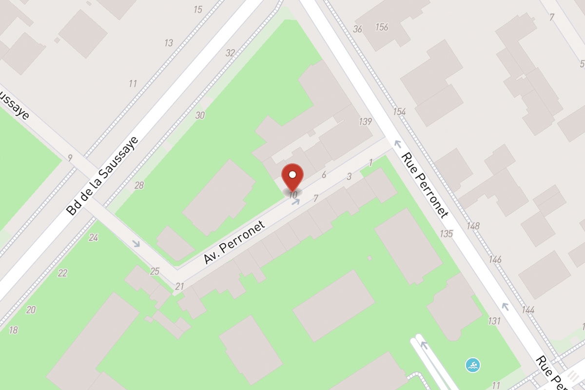 Plan de situation — 10 Rue Perronet