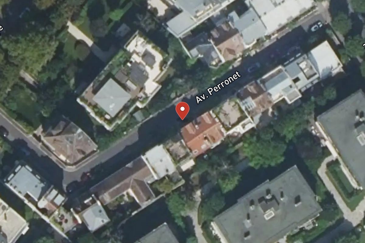 Vue satellite — 11BIS Rue Perronet