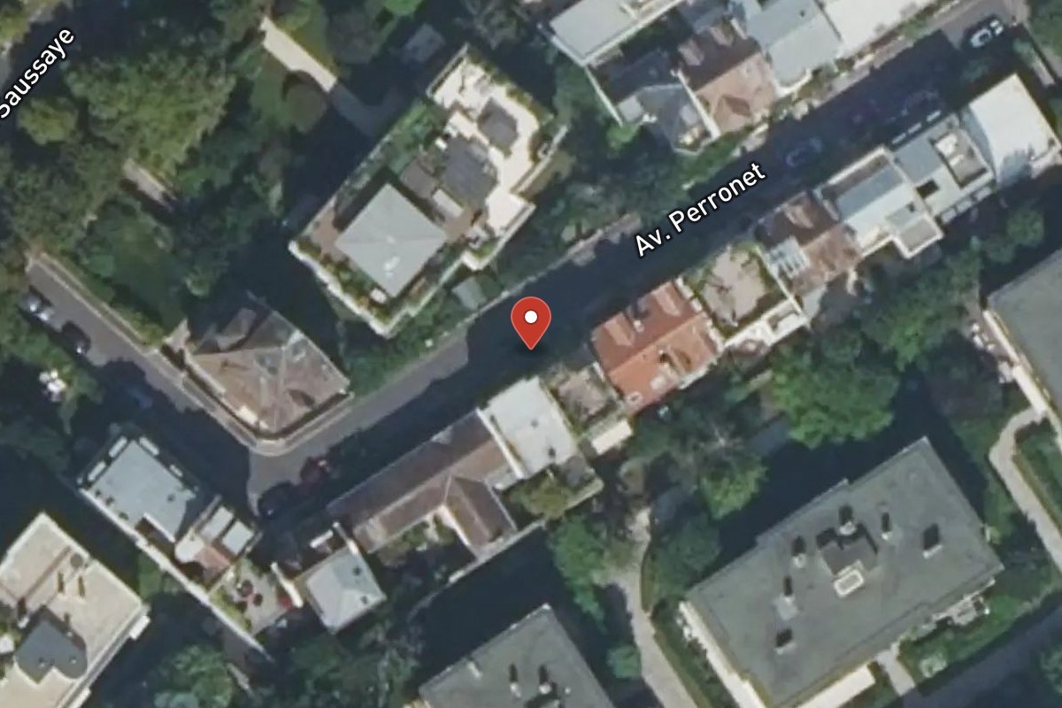 Vue satellite — 11TER Rue Perronet