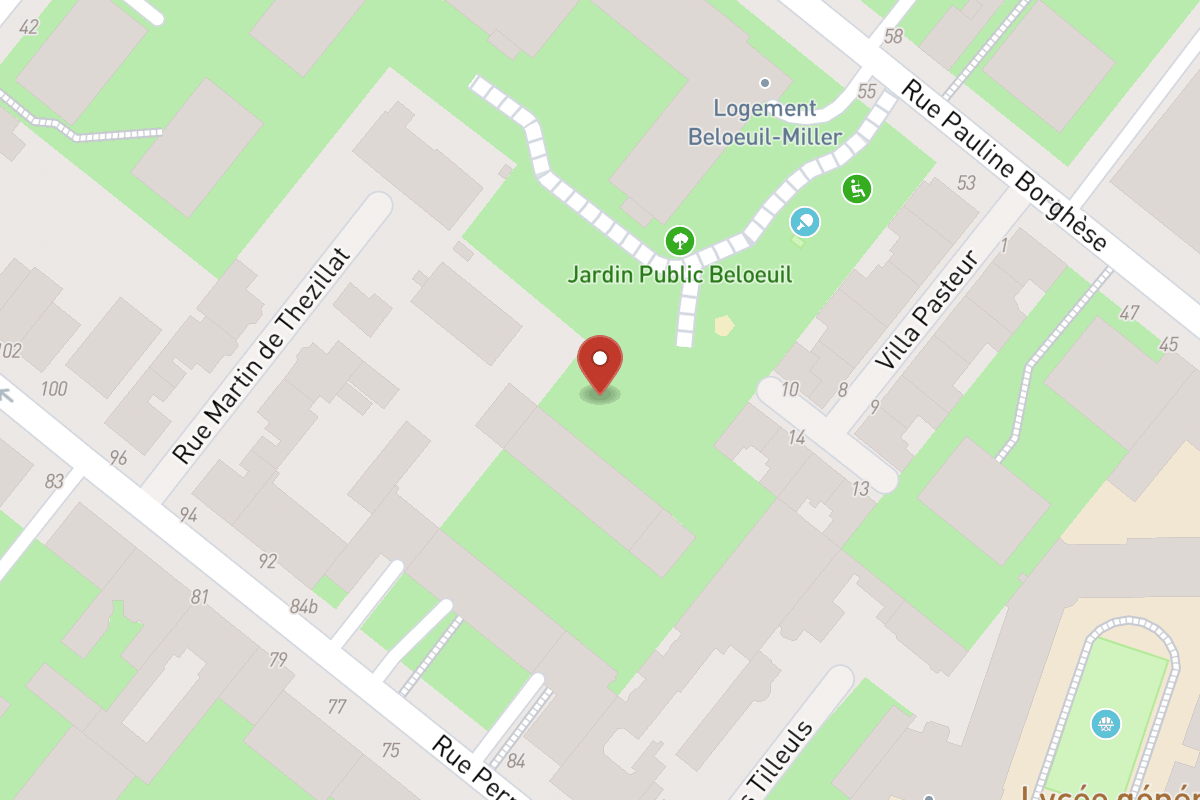 Plan de situation — 11 Rue Perronet