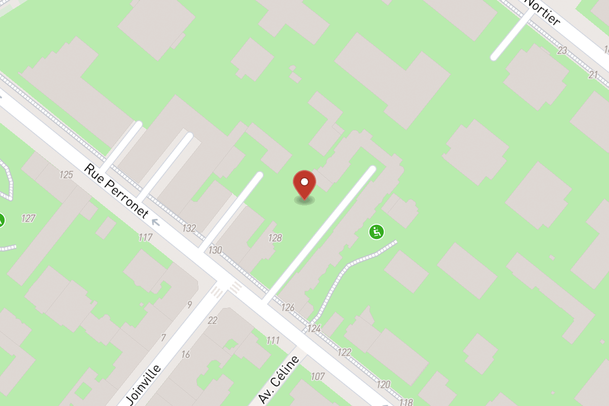 Plan de situation — 128BIS Rue Perronet