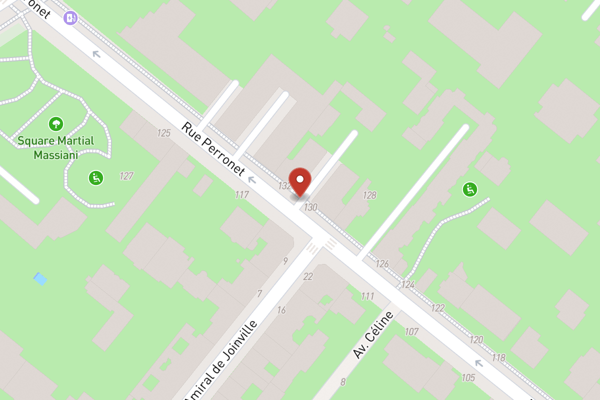 Plan de situation — 130BIS Rue Perronet