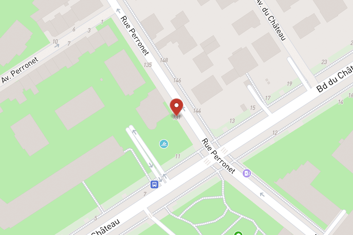 Plan de situation — 131 Rue Perronet