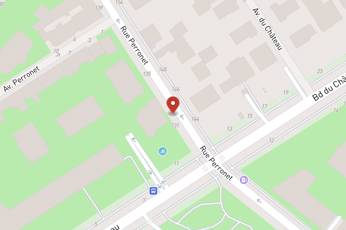Plan de situation — 133 Rue Perronet
